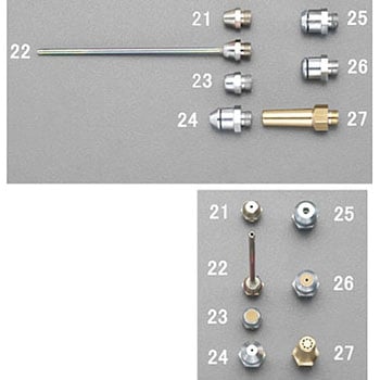 2.0穴x150mm/M12 ノズル(EA123AB-11A～用) エスコ