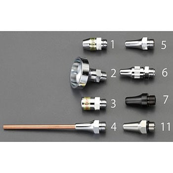 28mm ノズル(エアーブローガン用/ステンレス製) エスコ