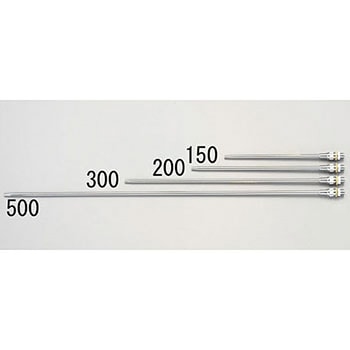 2.0穴x500mm/G 1/8" ノズル(流量調整付) エスコ