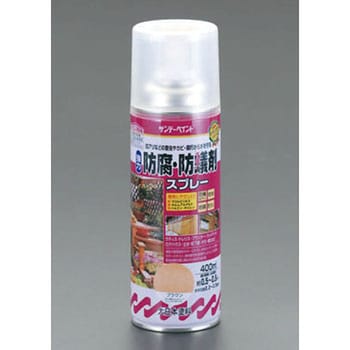 400ml 建物木部用防腐・防蟻剤スプレー(ブラウン) エスコ