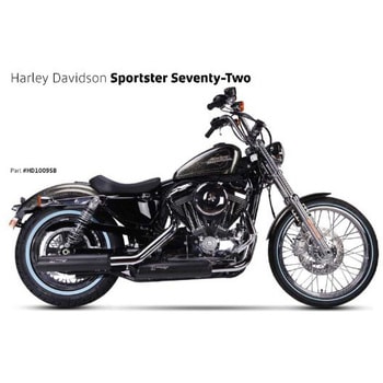 IRONHEAD HARLEY-DAVIDSON FAT BOY SPECIAL(ファットボーイ スペシャル) HC1-3C 2本出 スリップオン マフラー【送料800円】