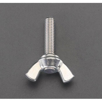 M 3x15mm 蝶ボルト(スチール製/4個) エスコ