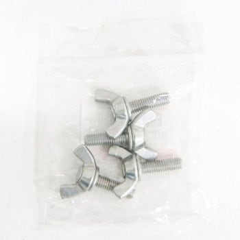 M 6x20mm 蝶ボルト(スチール製/4個) エスコ