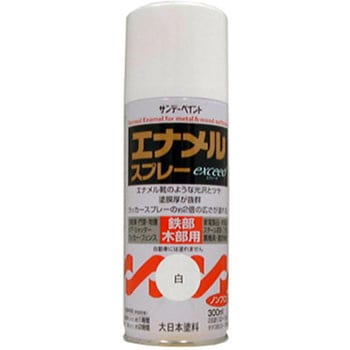 300ml エナメルスプレー(白) エスコ