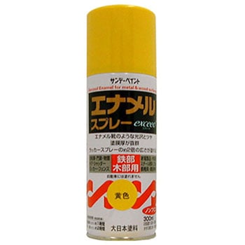 300ml エナメルスプレー(黄) エスコ