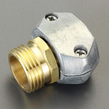 3/4"NH/5/8"x3/4" ホース継手(真鍮製) エスコ