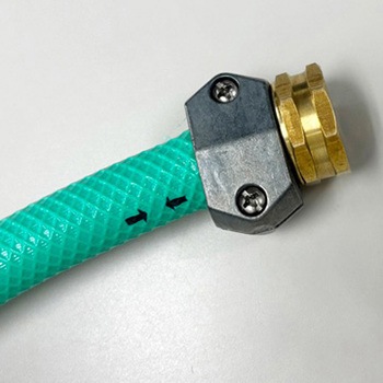 3/4"NH/5/8"x3/4" ホース継手(真鍮製) - エスコ