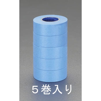 24mmx18m ガラスサッシ用マスキングテープ(5巻) エスコ