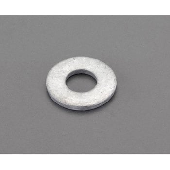 w3/8"x25x2.3mm 平ワッシャー(どぶメッキ/20枚) エスコ