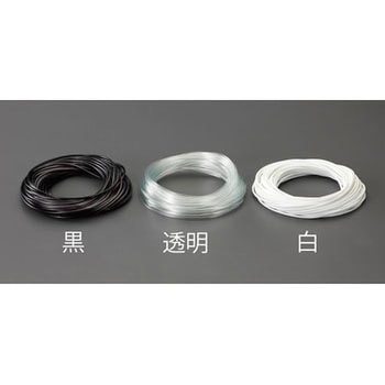 5.0x0.4mmx 50m ビニール絶縁チューブ(透明 エスコ