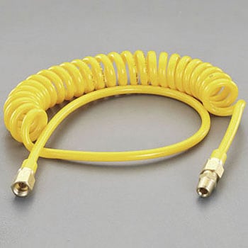 5.0/8.0mmx 4m ウレタンホース(ねじ付) エスコ