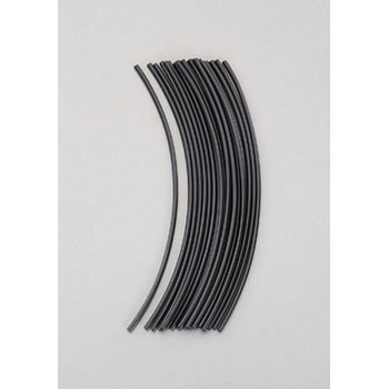 1.5mmx250mm 熱収縮チューブ(20本/黒) エスコ