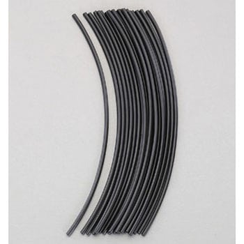 10 mmx250mm 熱収縮チューブ(20本/黒) エスコ