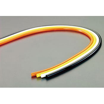 8.0/ 12mmx20m ソフトウレタンチューブ(黄) エスコ