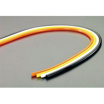 3.7/6.0mmx20m ソフトウレタンチューブ(橙) エスコ
