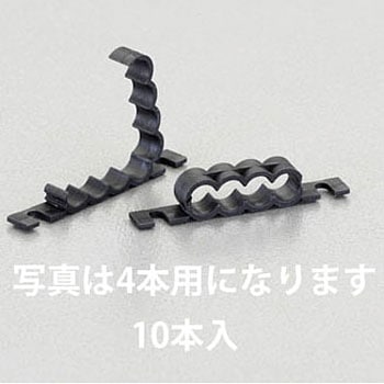 4mm/4本用  結束バンド(チューブ用/10個) - エスコ