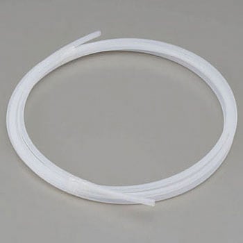 5.0/6.0mmx 2m フッ素樹脂チューブ(PTFE) エスコ
