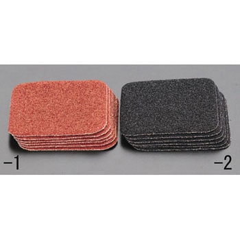 70x70mm ノンスリップ(屋外用/茶/6枚) エスコ