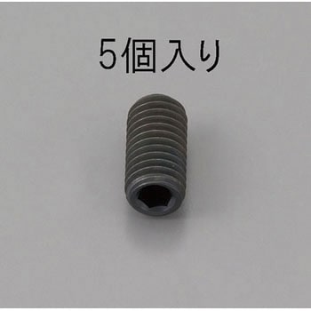 M12x16mm 六角穴付止ねじ(クロメート/5本) - エスコ