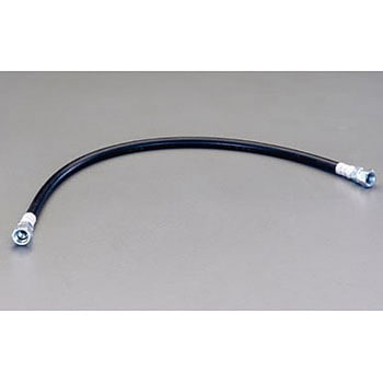 6.3mmx1.5m/ 7.0MPa 高圧ホース/油圧用金具付 エスコ