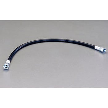 19.0mmx1.0m/21.0MPa 高圧ホース/油圧用金具付 エスコ