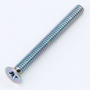 M2 x20mm 皿頭小ねじ(三価クロメート/28本) エスコ