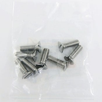 W1/4 x20mm 皿頭小ねじ(ステンレス/ 8本) エスコ
