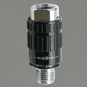 R 1/4"xG 1/4" 流量調整器 エスコ