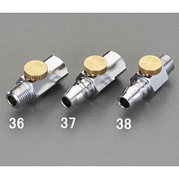 R 1/4"xR1/4" 流量調整器 エスコ