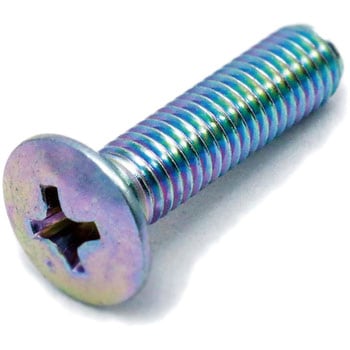 M5 x20mm 丸皿頭小ねじ(三価クロメート/14本) エスコ