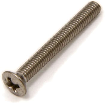 M3 x25mm 丸皿頭小ねじ(ステンレス製/10本) エスコ
