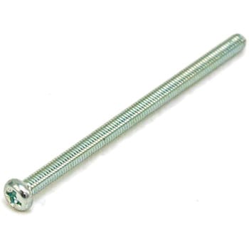 M3 x50mm 鍋頭小ねじ(ユニクロメッキ/11本) エスコ