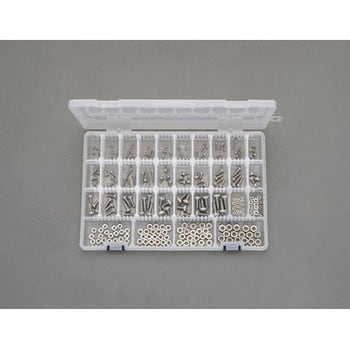 EA949NF UNC No2-1/4 鍋頭小ねじナットセット(ステンレス製) エスコ