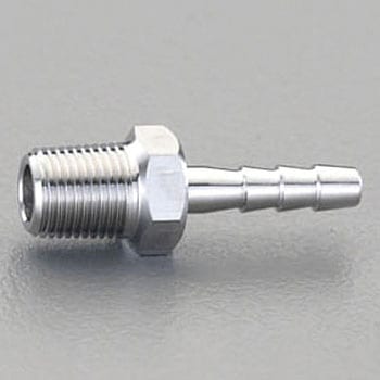 R 1/4"x10.5mm 雄ねじステム(ステンレス製) - エスコ