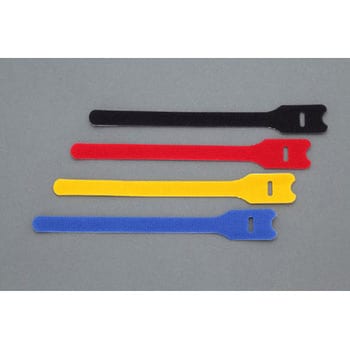 150mm ストラップバンド(マジックバンド/4色セット) エスコ