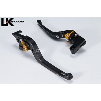 アルミビレットレバーセット 可倒式タイプ 【ツヤなし】 CBR250RR(MC51) U-KANAYA