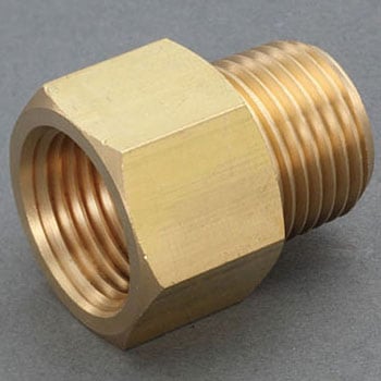 R 1/8"xNPT 1/8" 中間ニップルソケット エスコ