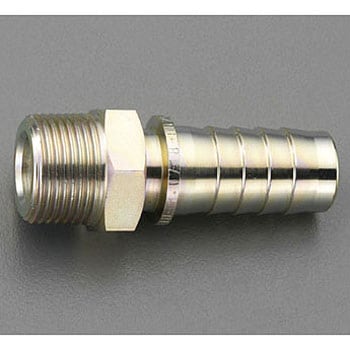 R1・1/2"x38mm 雄ねじステム(スチーム用/スチール製) エスコ