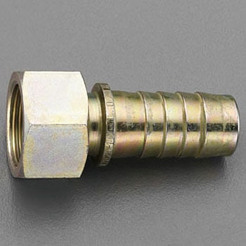 G1/2" x13mm 雌ねじステム(スチーム用/スチール製) エスコ