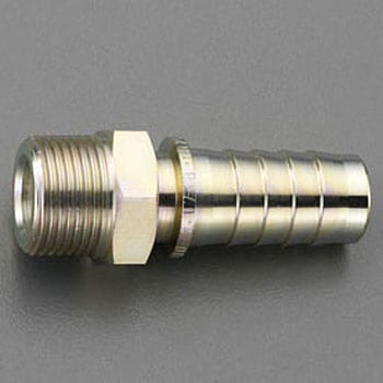 R  1"  x25mm 雄ねじステム(スチーム用/スチール製) エスコ