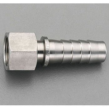 G3/4"x19mm 雌ねじステム(スチーム用/ステンレス製) エスコ