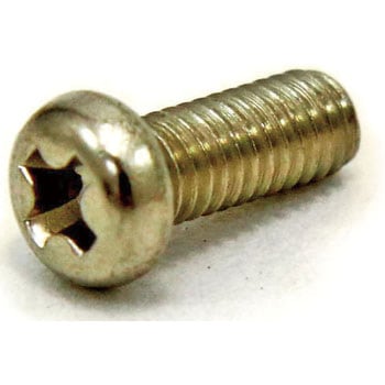 M2.3x 6mm 鍋頭小ねじ(真鍮/80本) エスコ