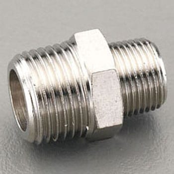 R 1/2"xR 3/4" 異径ニップル(真鍮製) エスコ