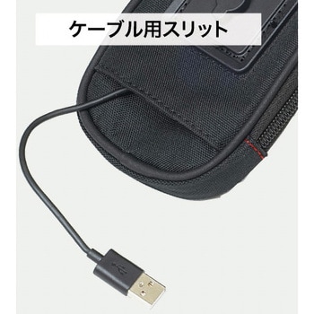 P.A.S.スマ・ホルダー ラージ BK ラフアンドロード