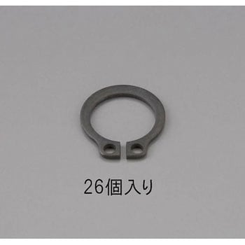 11mm 軸用スナップリング(26個) エスコ
