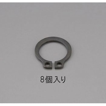 24mm 軸用スナップリング(8個) エスコ