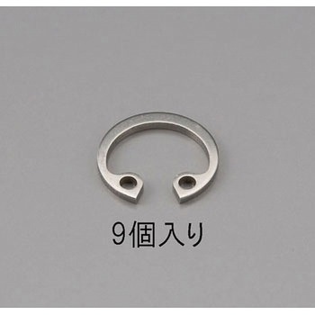 EA949PA-317 17mm 穴用スナップリング(ステンレス製/9個) 1袋(8個