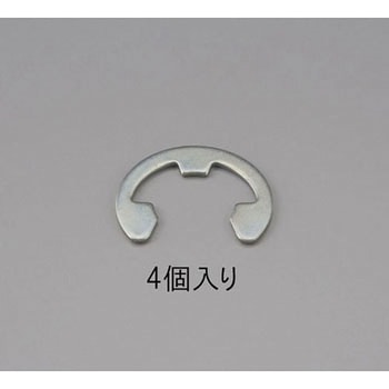 15mm Eリング(三価クロメート/  4個) エスコ