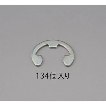 2.0mm Eリング(三価クロメート/134個) エスコ