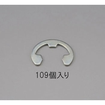 3.0mm Eリング(三価クロメート/109個) エスコ